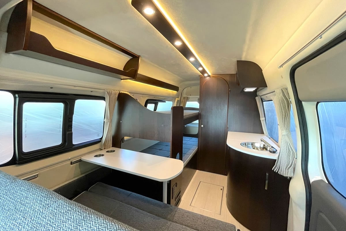 Campingcar rental Tommy Up Campervan 'Granbell' .